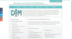 Desktop Screenshot of docinternalmed.com