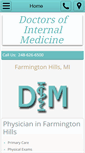 Mobile Screenshot of docinternalmed.com